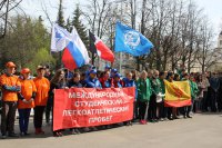Студенты ЧГПУ присоединились к международному легкоатлетическому пробегу, посвященному Дню Победы