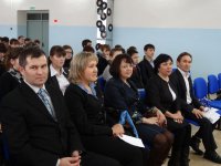 Встреча выпускников школ Красночетайского района с представителями вузов республики