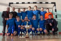 Сборная команда ЧГПУ - серебряный призер чемпионата Чувашской Республики по мини-футболу