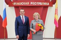 Поздравляем М.Б. Кожанову с присвоением почетного звания