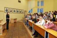 Алена Аршинова провела открытую лекцию для студентов ЧГПУ