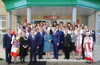 Министр образования и науки Российской Федерации Ольга Васильева посетила Янышскую среднюю общеобразовательную школу