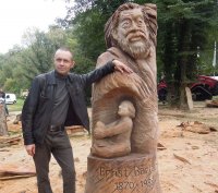 Евгений Акимов - победитель конкурса эскизов среди скульпторов по дереву
