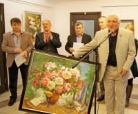Открытие выставки «Цветы Григоряна»