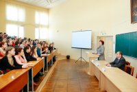 Встреча главы города Чебоксары И.В. Клементьевой со студентами и преподавателями ЧГПУ