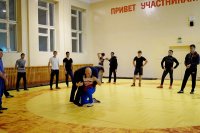 В ЧГПУ состоялся мастер-класс по вольной борьбе от чемпиона мира Ирбека Фарниева