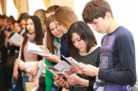 Встреча с учащимися 9-11 классов Шемуршинского района