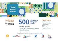 Всероссийский конкурс  «Хочу делать добро»: успей подать заявку