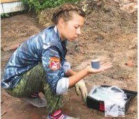 Выпускница ЧГПУ принимает участие в археологических исследованиях