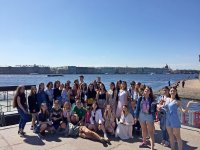 The winners of the festival “CHSPU Student Spring Talent Show – 2019” went on a sightseeing tour in Saint Petersburg