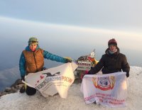 Sergey Petrov and Vladimir Petrov, Participants of CHSPU Memory Search Unit Conquered Elbrus