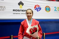 Вера Лоткова – обладательница золотой медали IV Кубка Европы по самбо