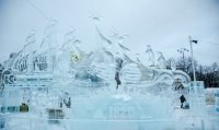 Команда «Айсберг» – серебряный призер Международного фестиваля ледовой скульптуры «Европа – Азия»
