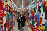 Студентка ЧГПУ Валерия Егорова приняла участие в работе Международного молодежного форума «Евразия Global»