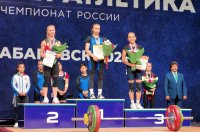 Любовь Мышова – бронзовый призер чемпионата России по тяжелой атлетике