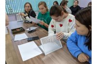 В Чувашской спецбиблиотеке для слепых прошла встреча со студентами ЧГПУ имени И.Я. Яковлева
